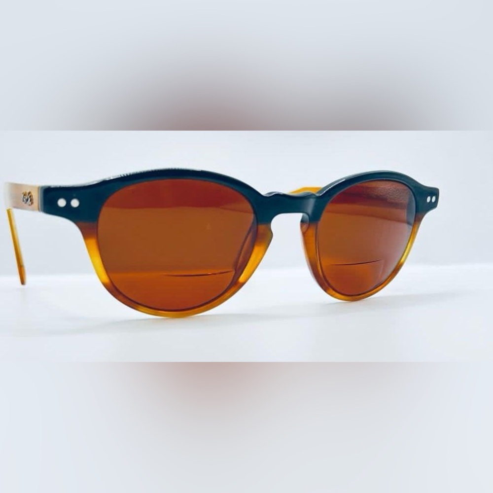 Max Cole MC1426 Black Brown Oval Sunglasses Frames Only